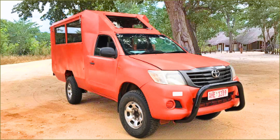 New safari vehicle at Tamarillo!
